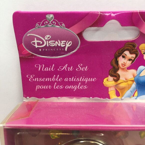 Disney Princesses Nail Art Set Manicure Mini Keychain Portable File Sticker Gems - Picture 3 of 6